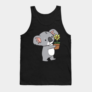 Koala - with flower Tank Top